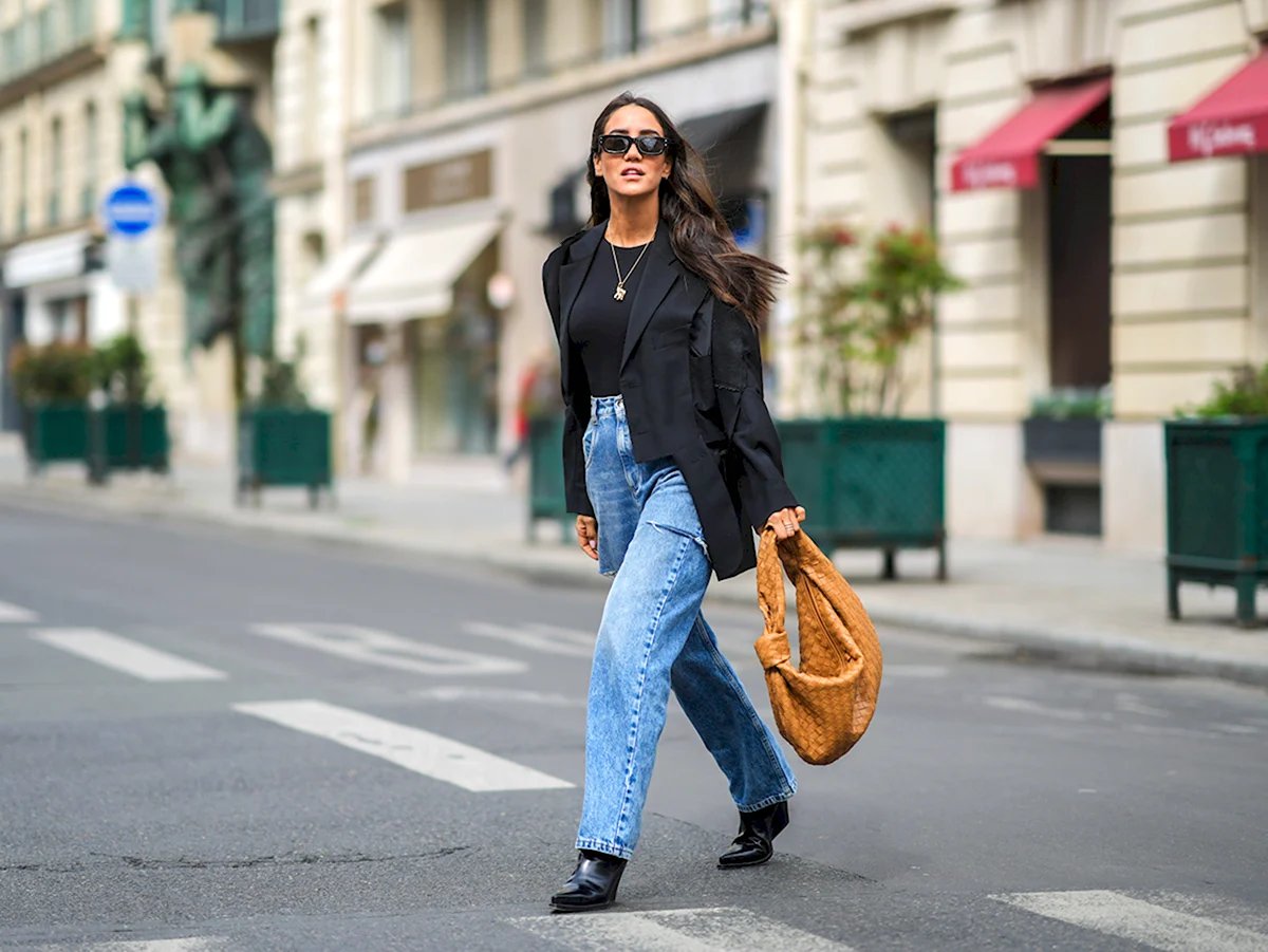 Образы с джинсами