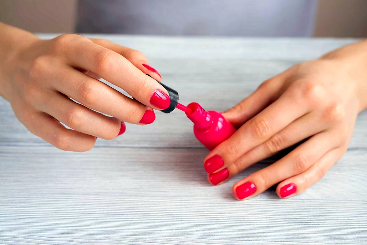 Накрашенные ногти