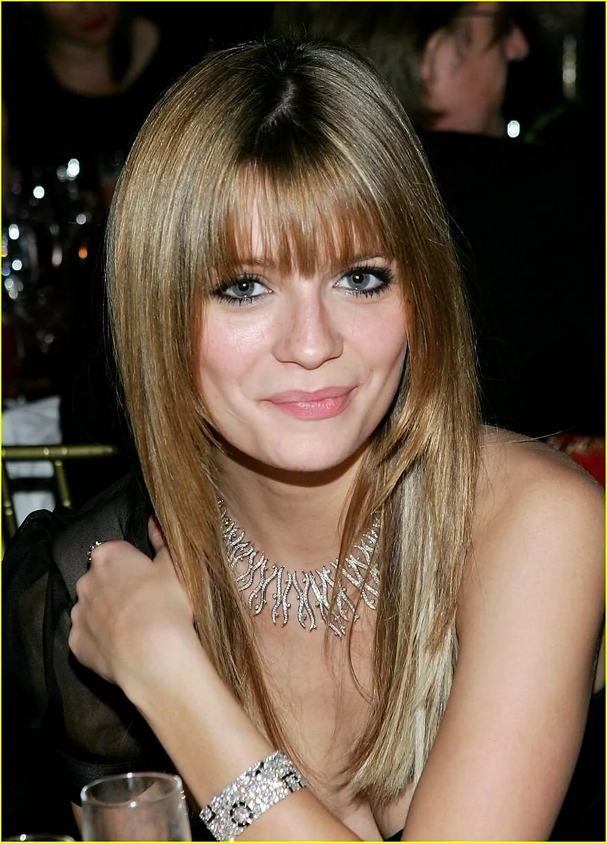 Овальная филированная челка