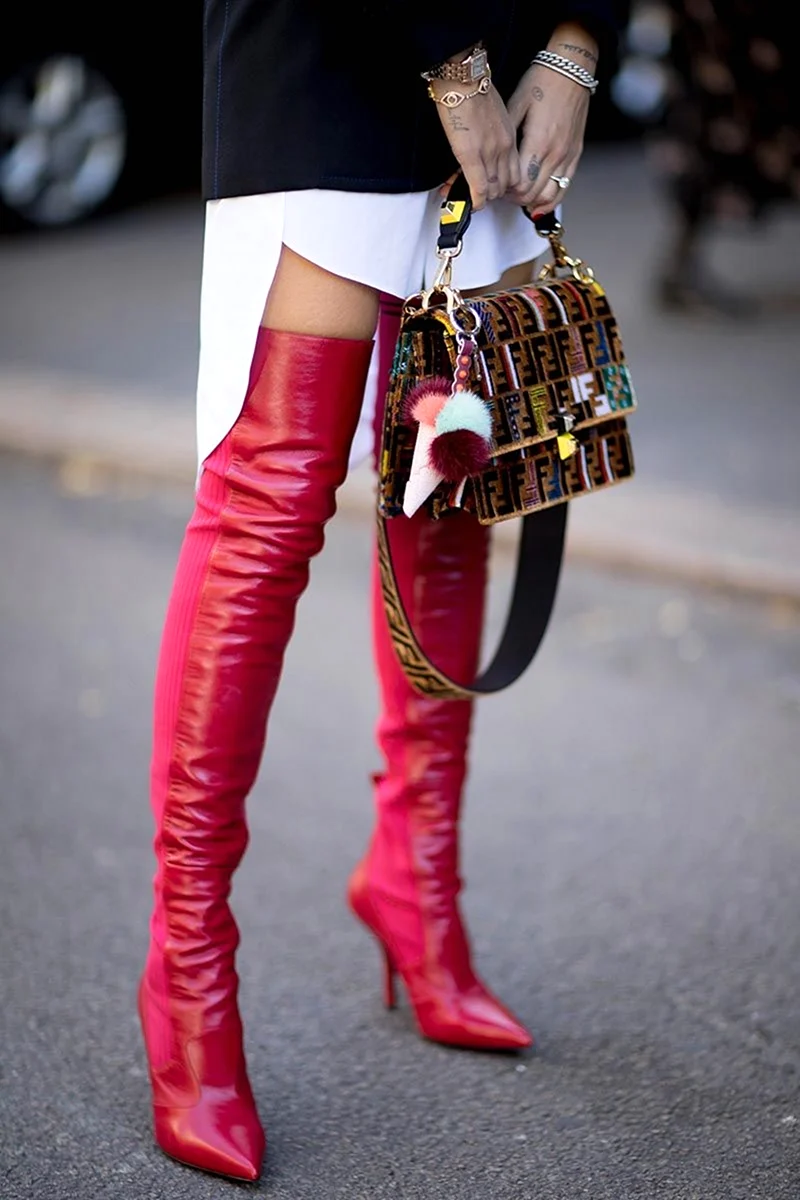 Сапоги стрит стайл 2020