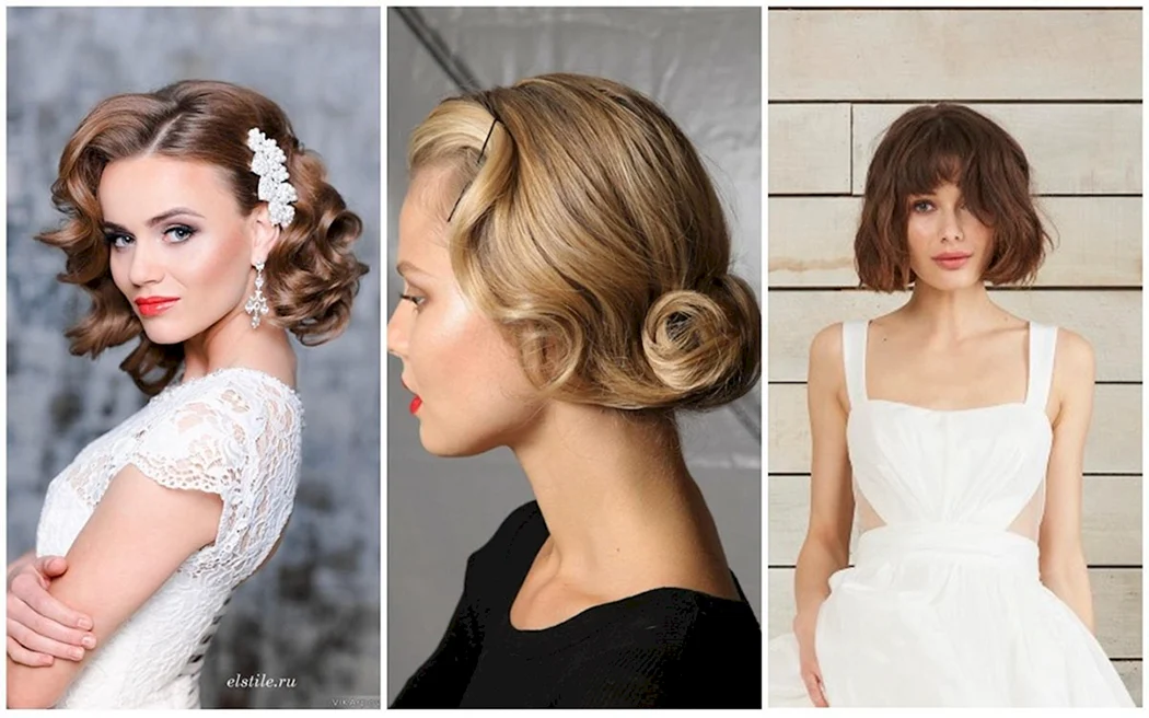 Причёски на выпускной на короткие волосы