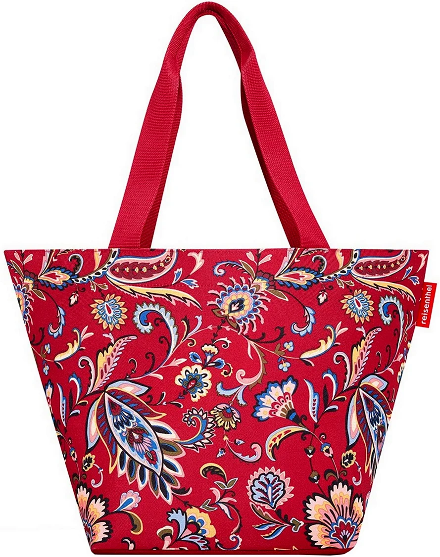 Сумка Reisenthel Shopper m zs3067 Paisley Ruby текстиль