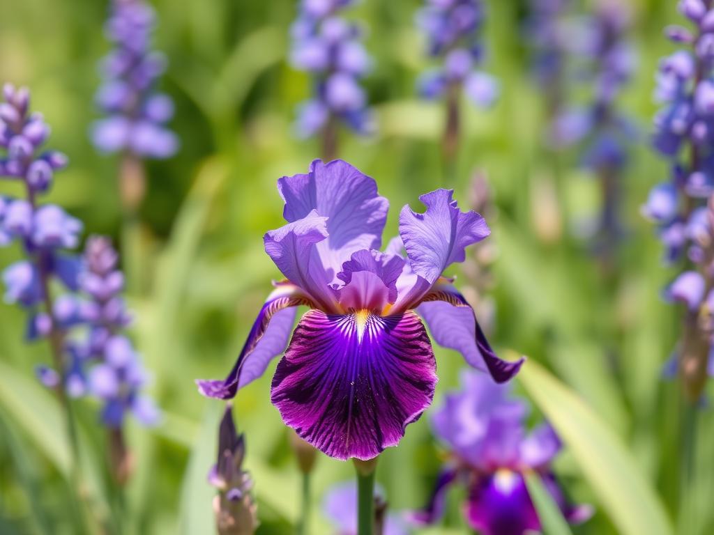 Фіолетові квіти літні: Витонченість та Краса Природи