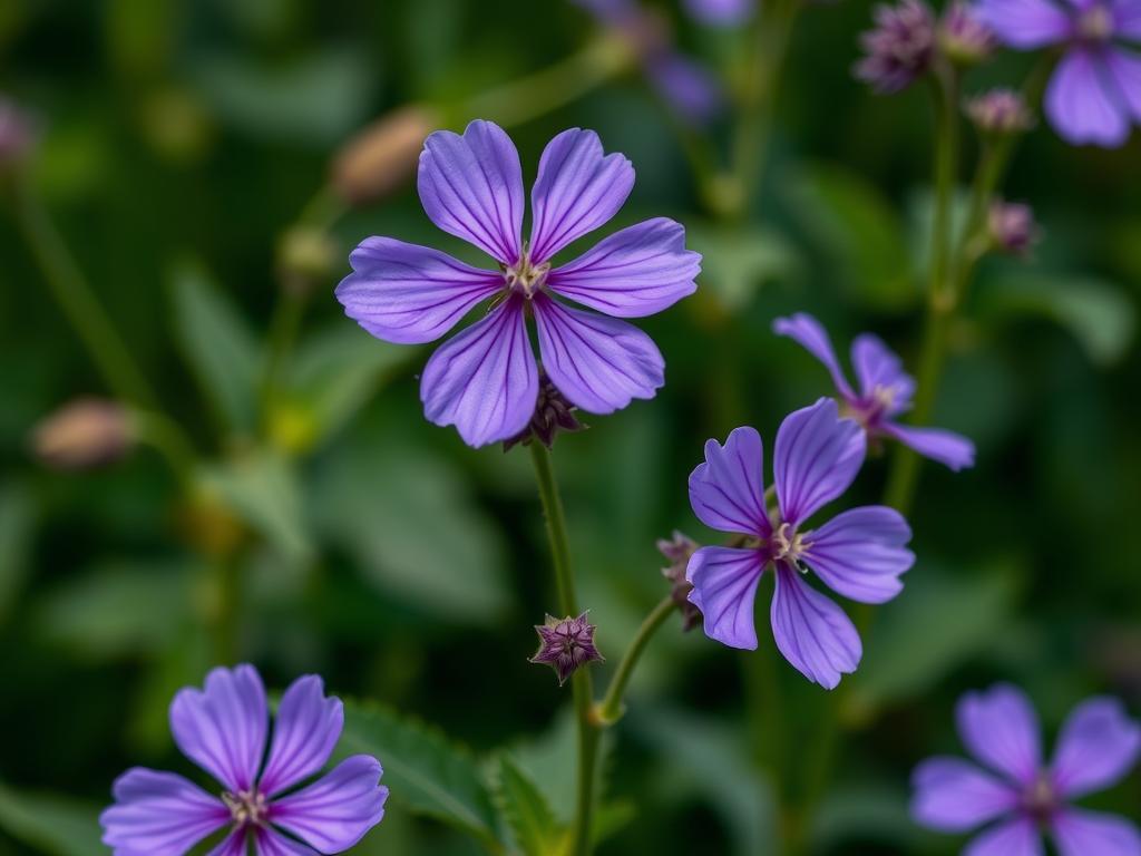 Фіолетові квіти літні: Витонченість та Краса Природи