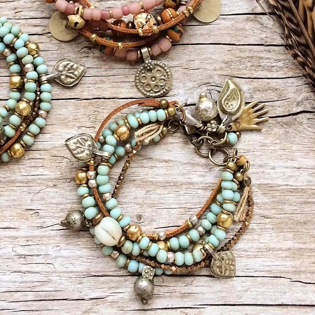 Браслеты в стиле бохо