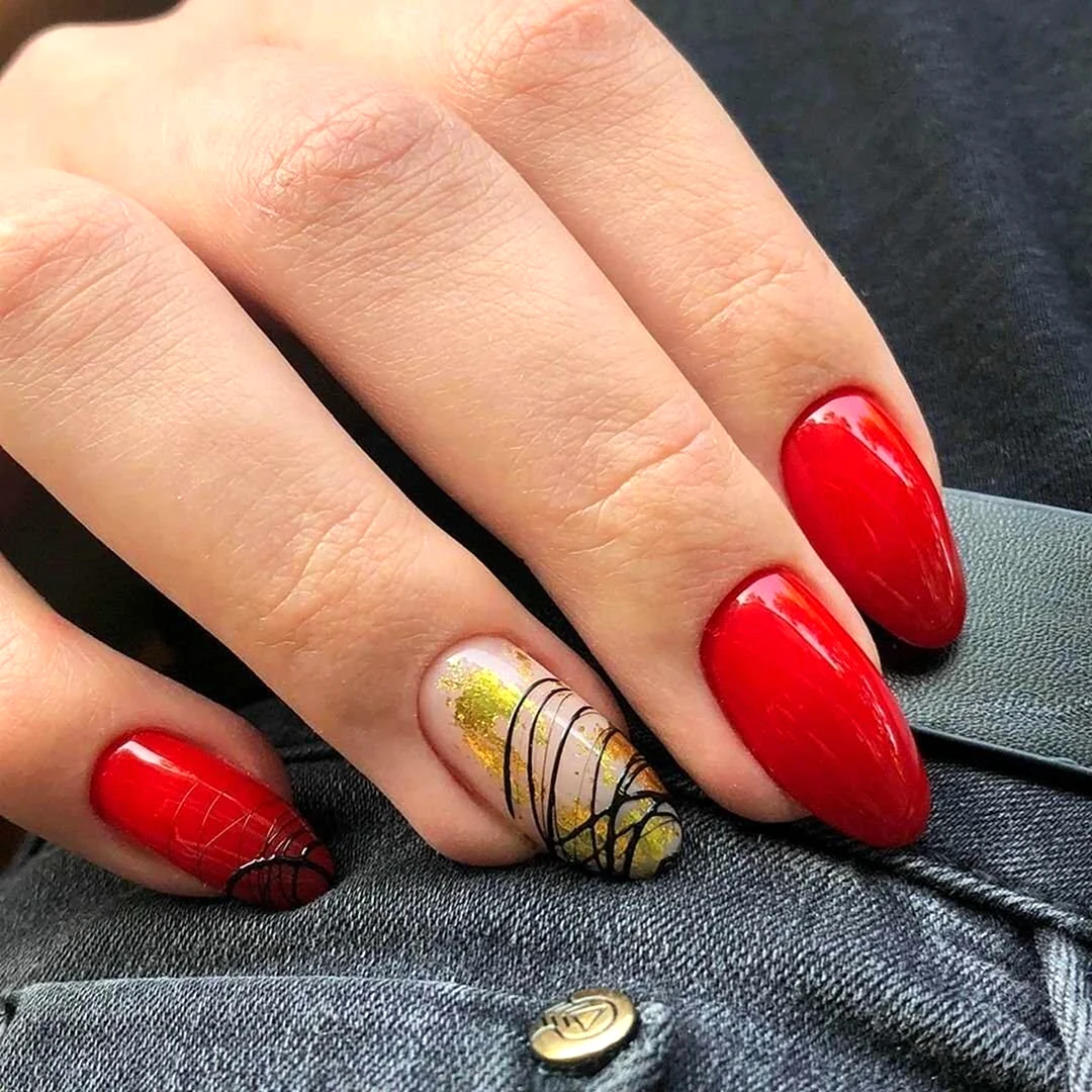 Маникюр осень