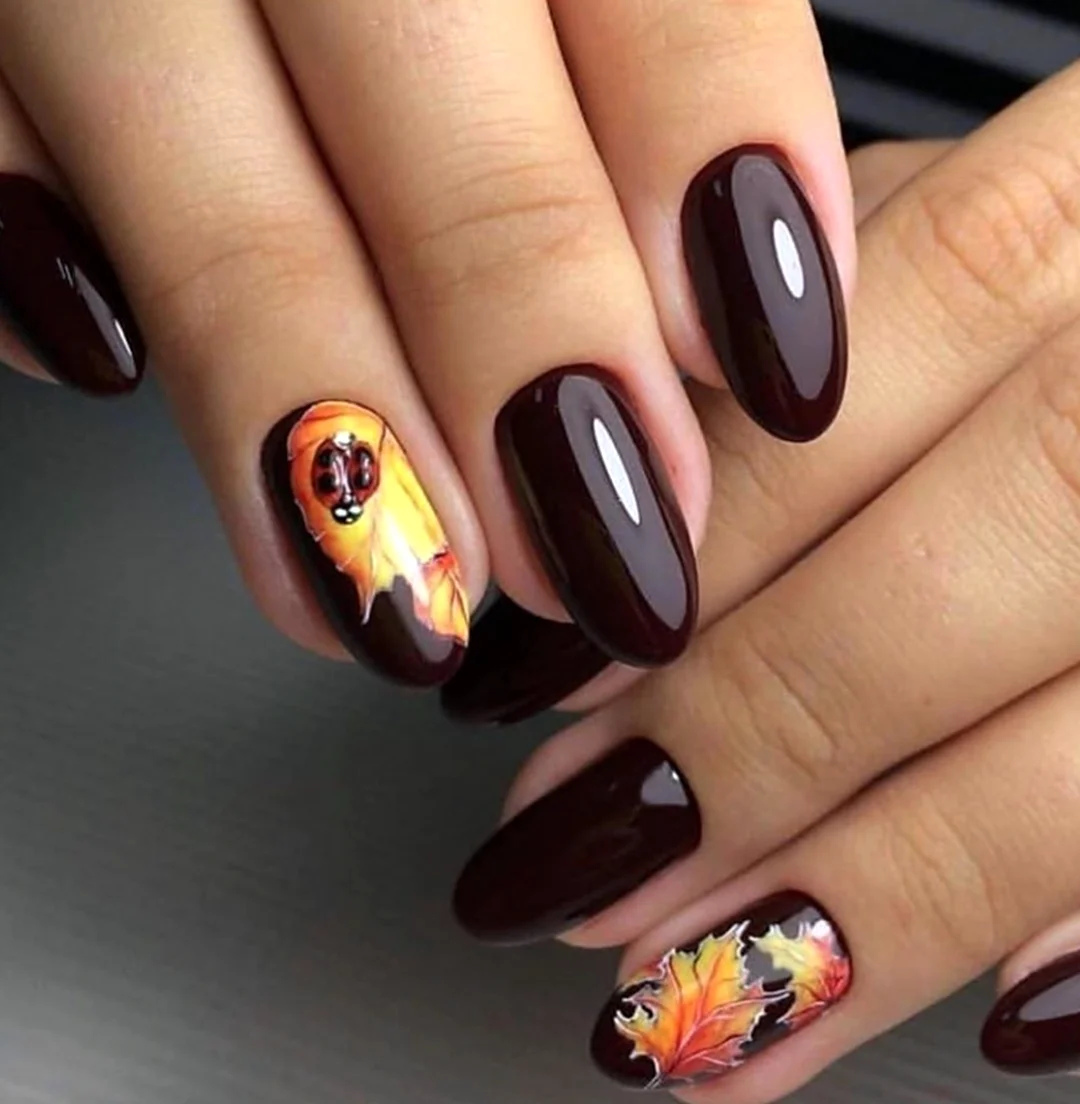 Осенний маникюр