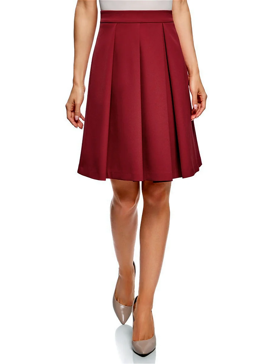 Красные юбки oodji