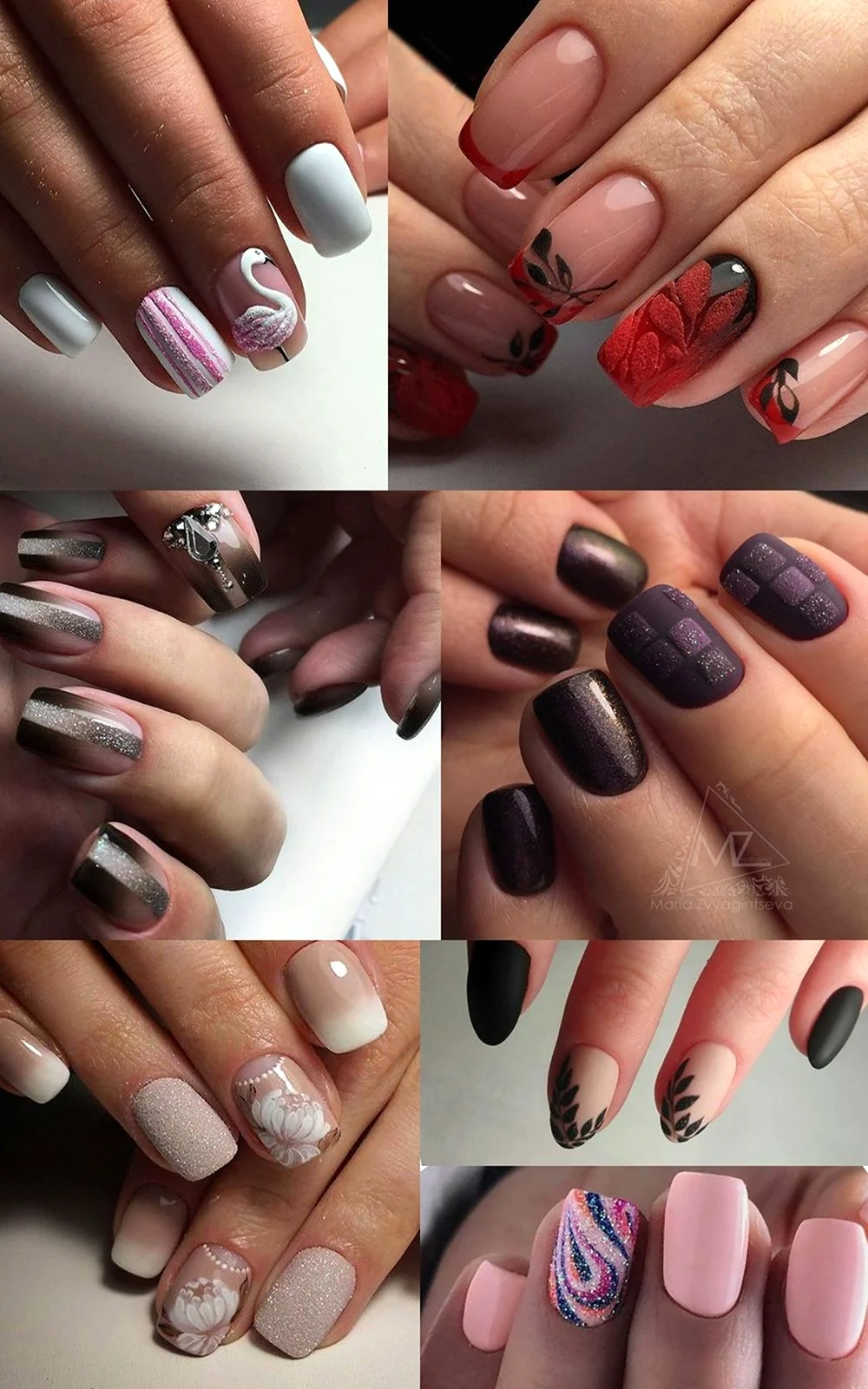 Маникюр пудра