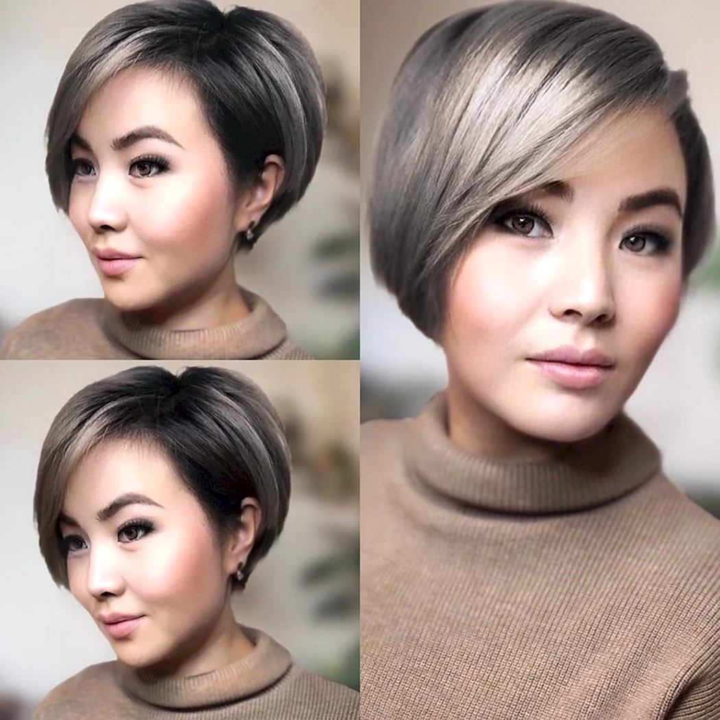 Модные стрижки для азиаток