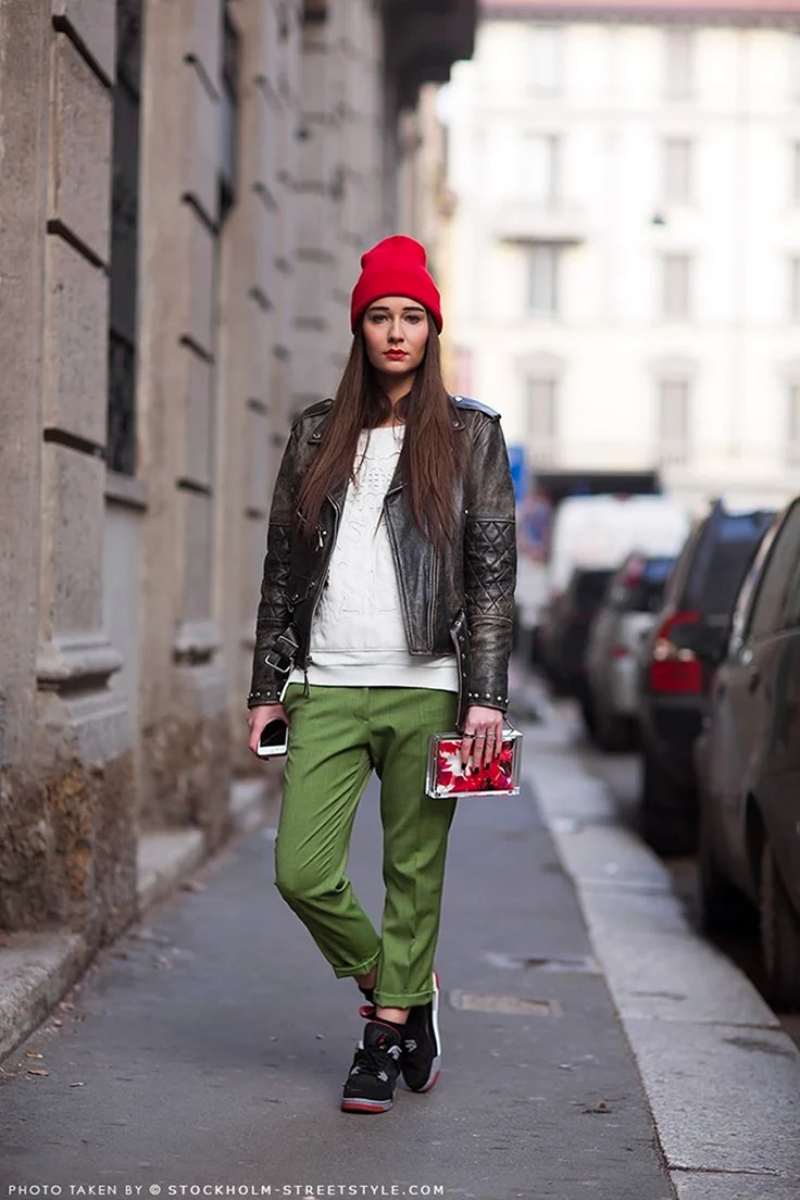 Экстравагантный спортивный стиль