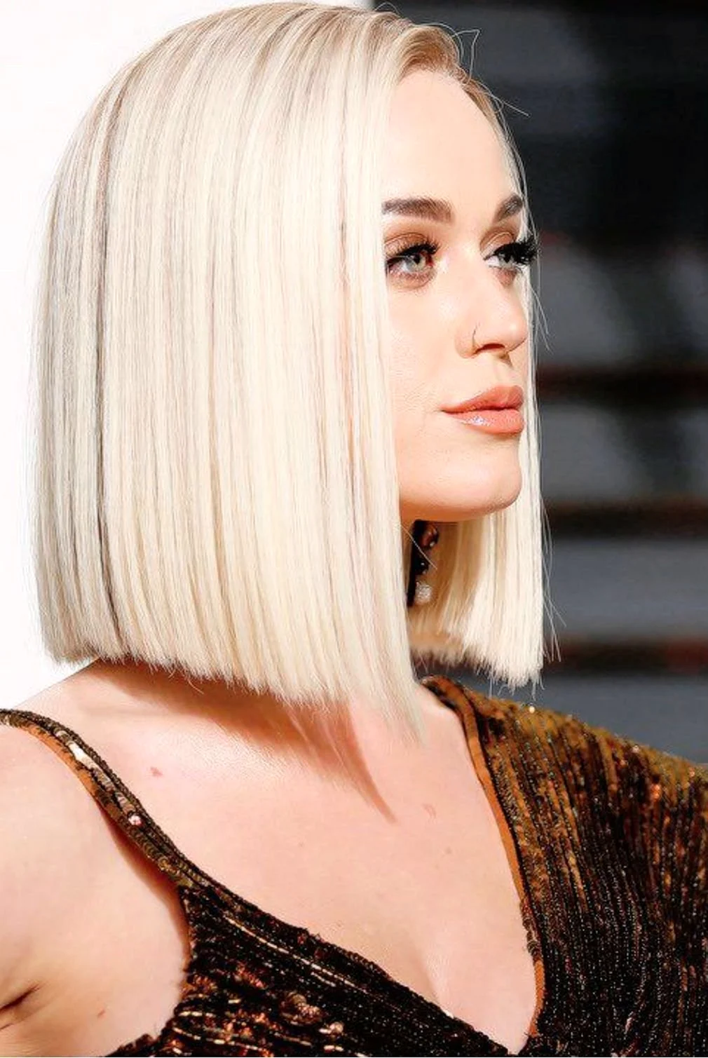 Кэти Перри стрижка каре