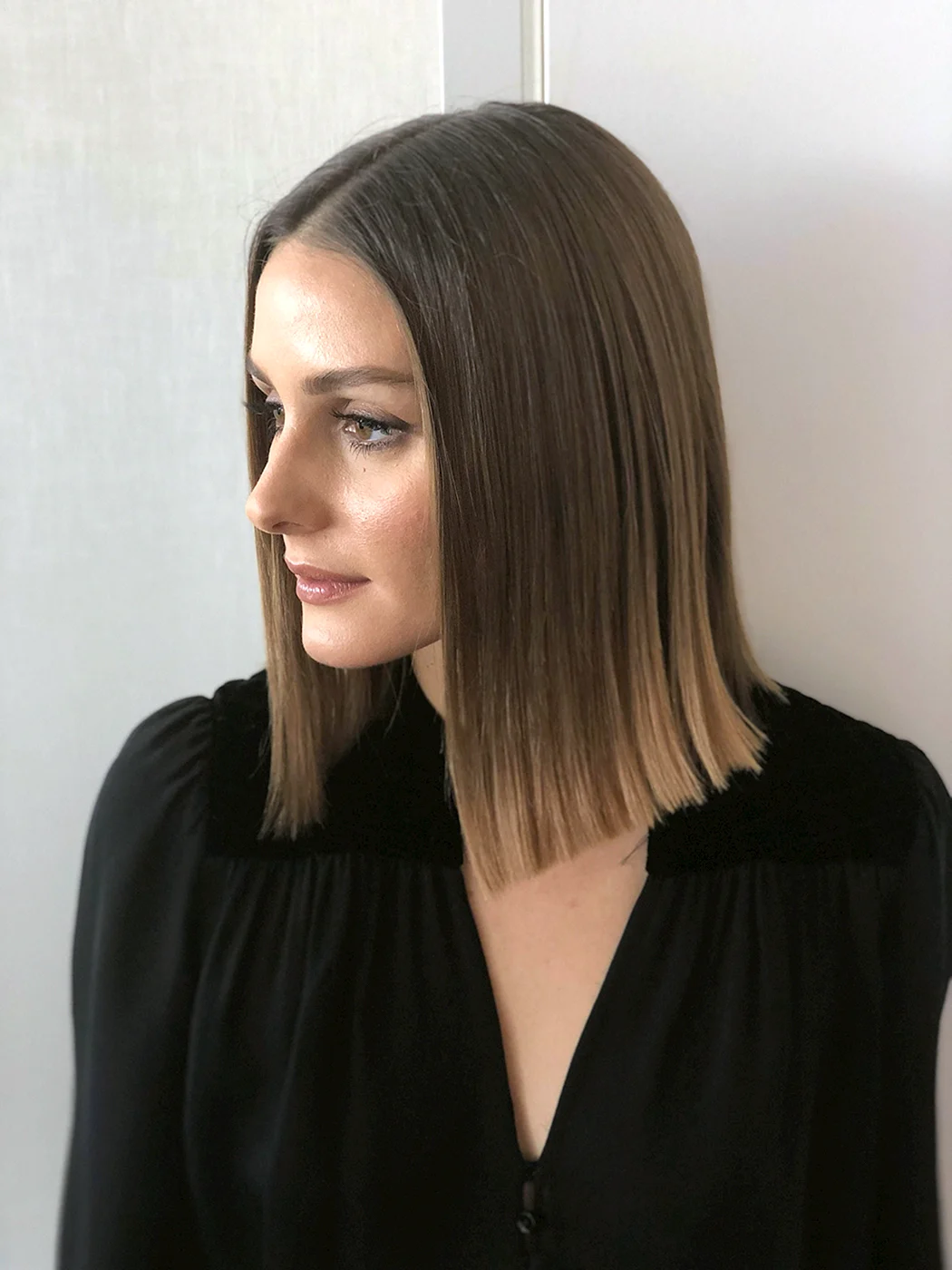 Оливия Палермо ровный срез