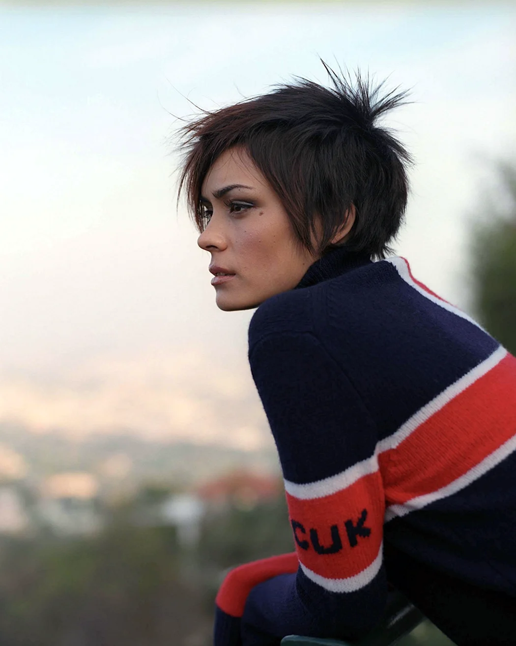 Шаннин Соссамон короткие волосы