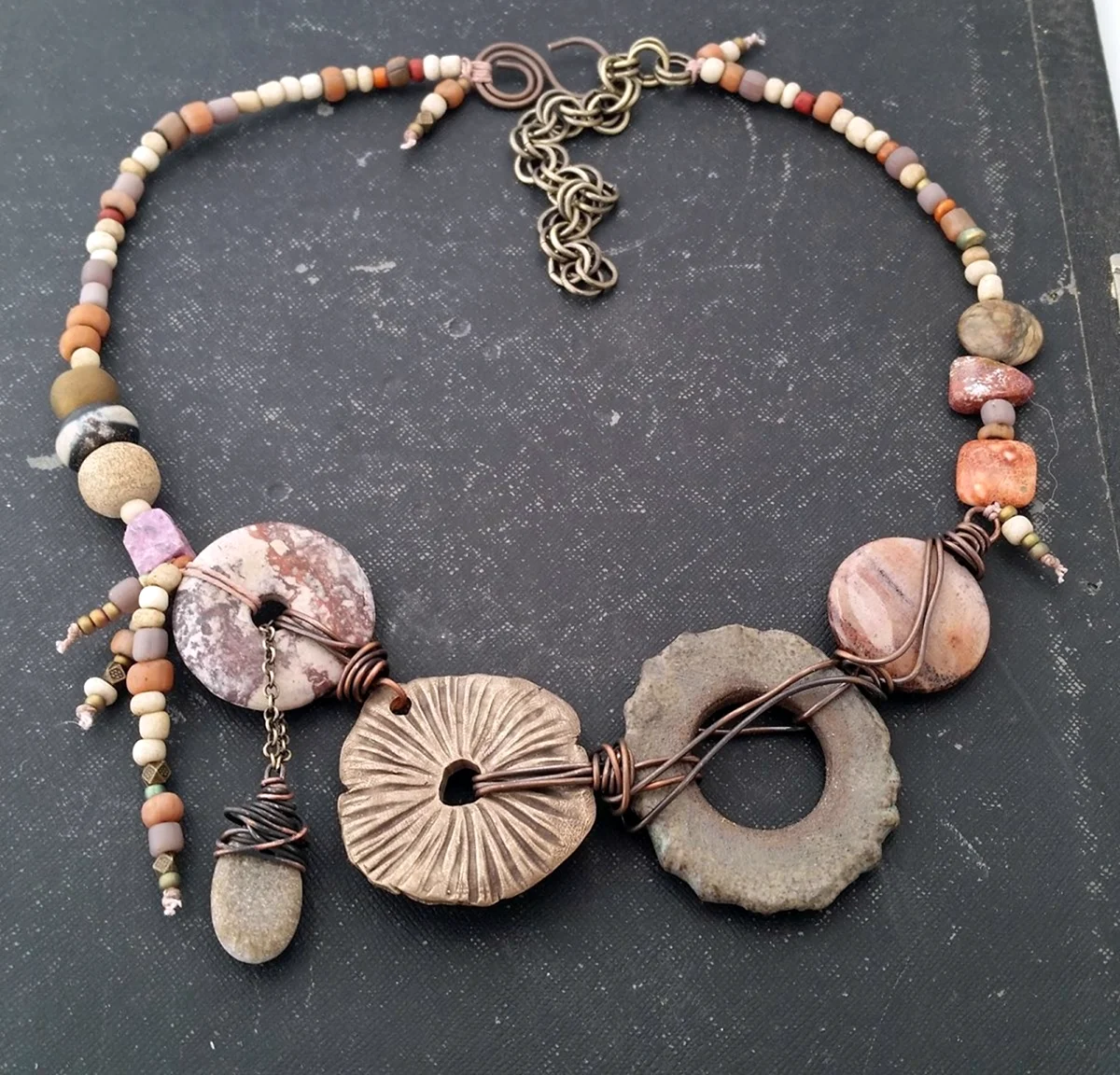 Украшения из глины