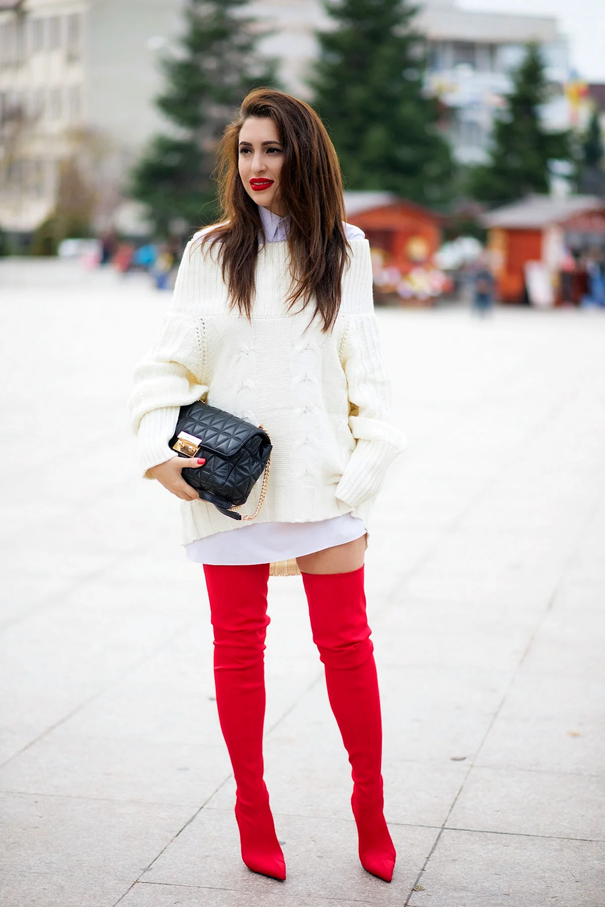 Образ с красными сапогами