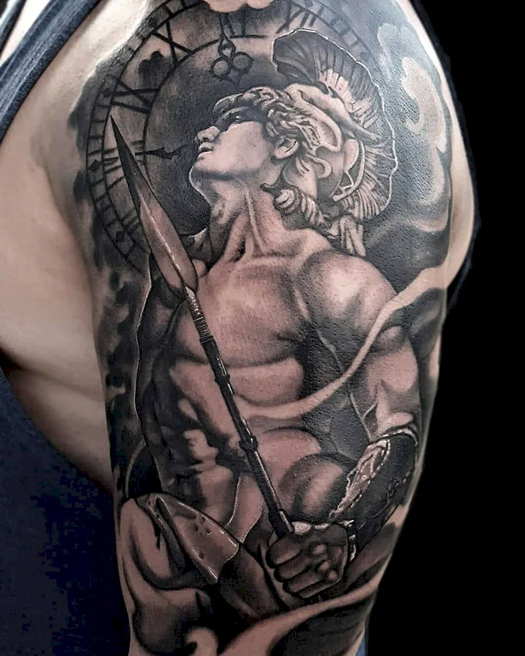 Арес Бог тату