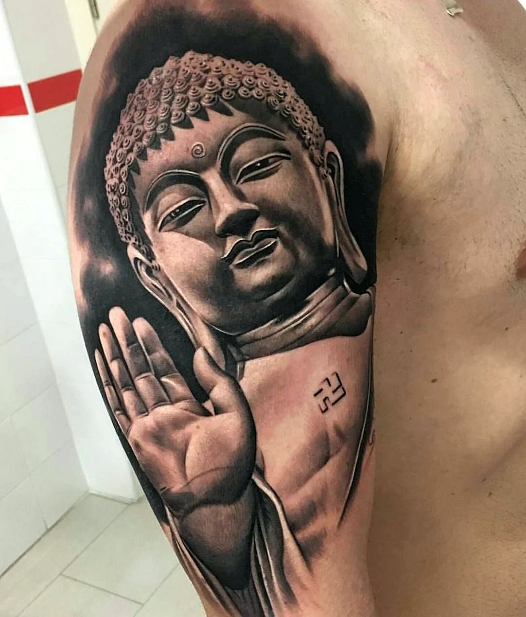 Будда Шакьямуни тату
