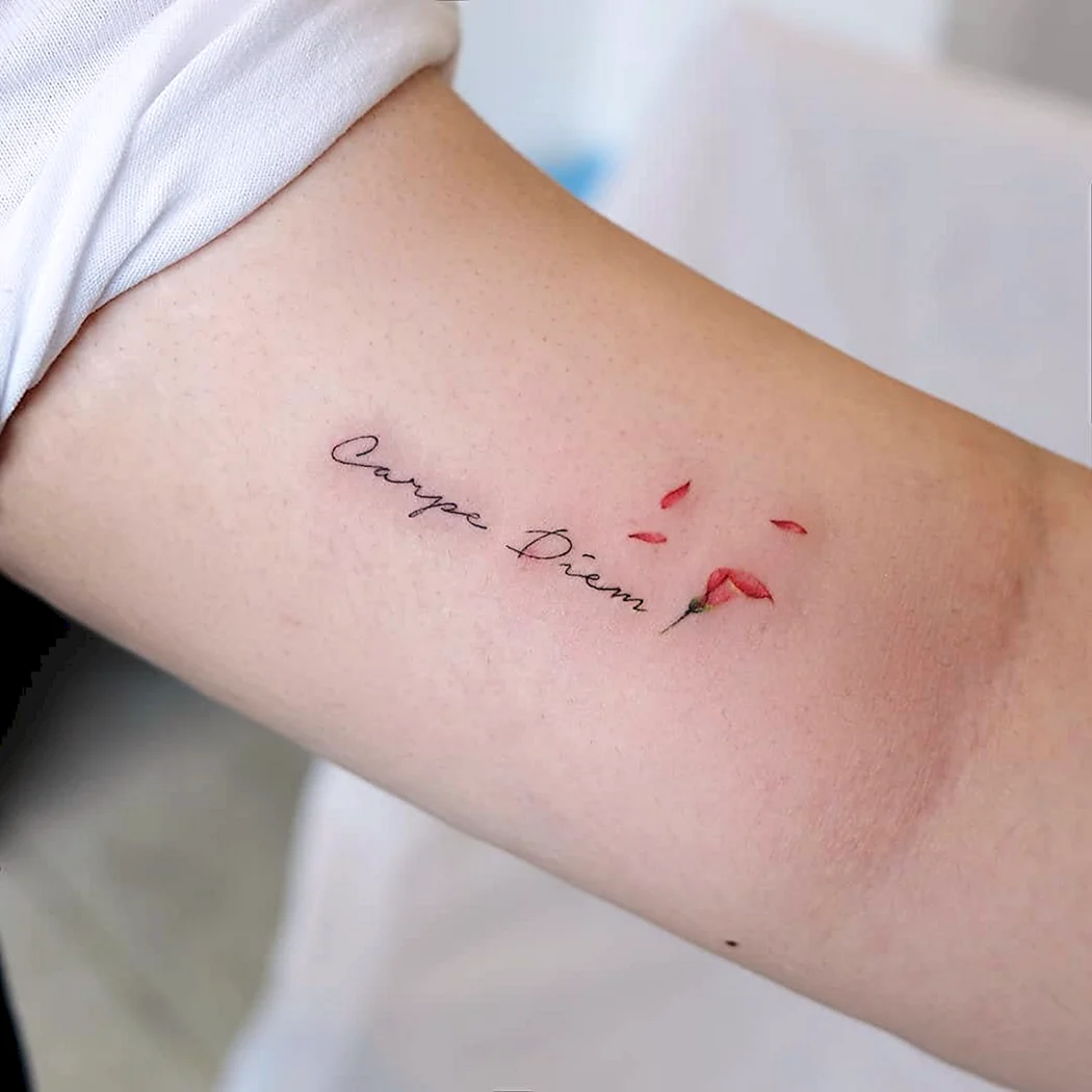 Carpe Diem тату