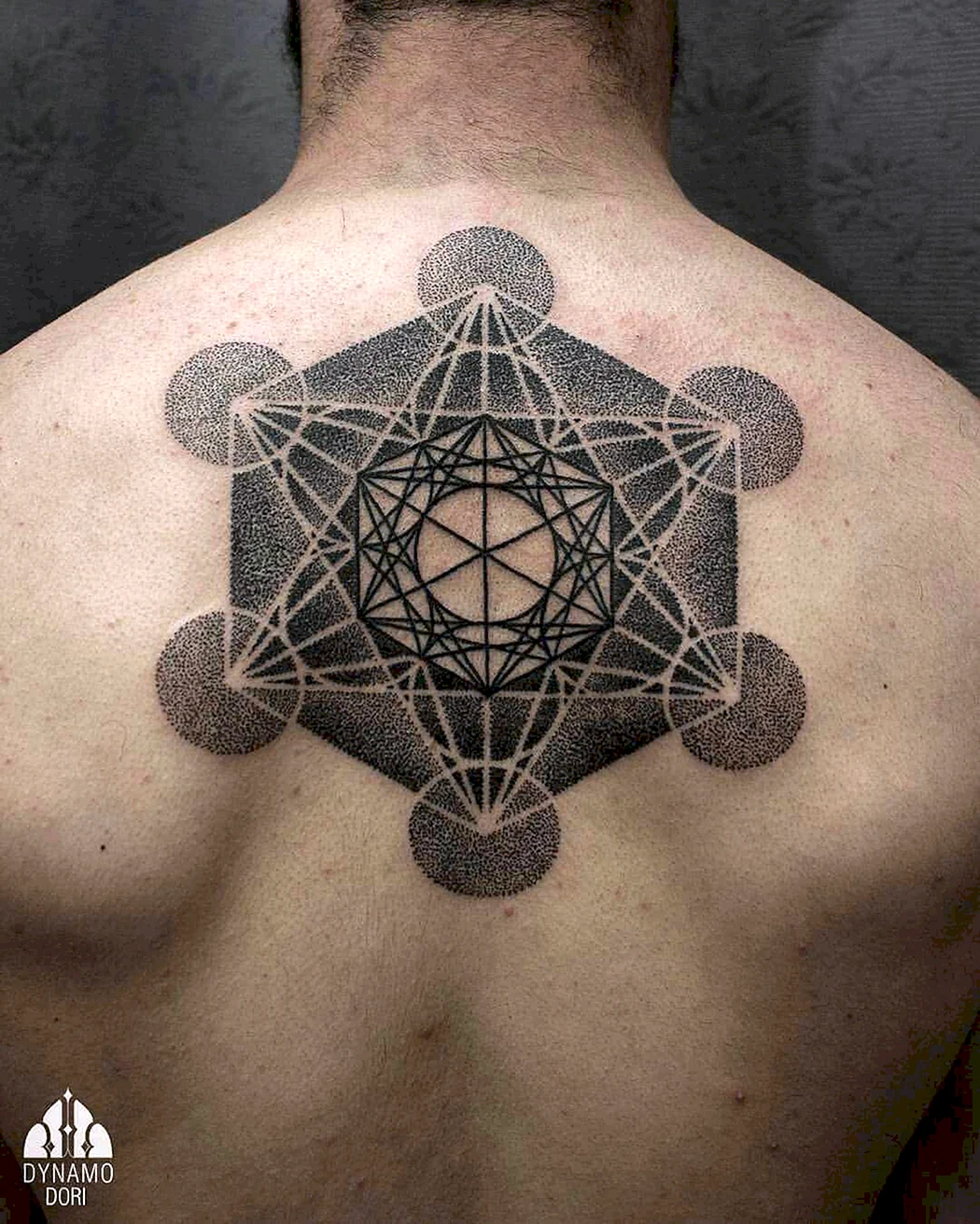 Метатрон Сакральная геометрия тату