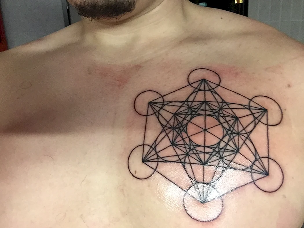 Татуировка Меркаба Метатрон
