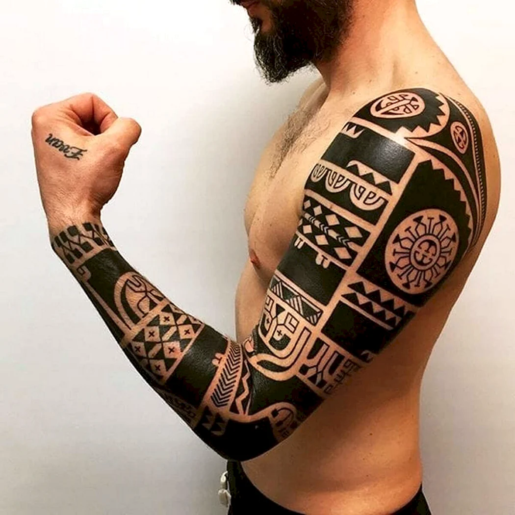 Blackwork Полинезия