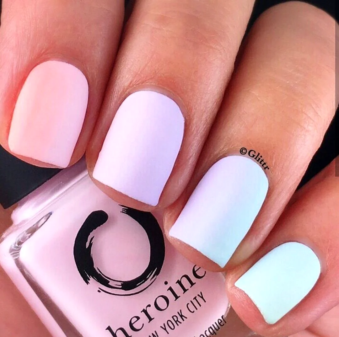 Матовые ногти