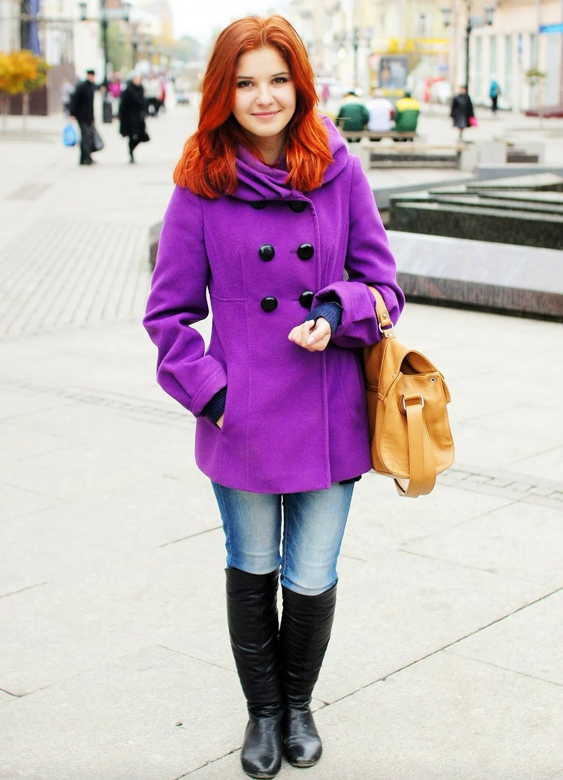 Верхняя одежда для рыжеволосых