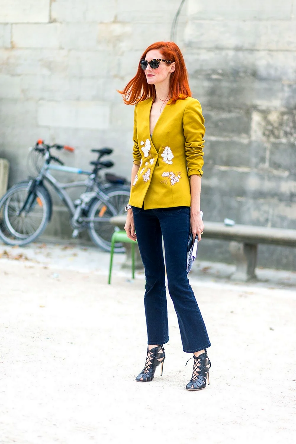 Цвета для рыжих в одежде