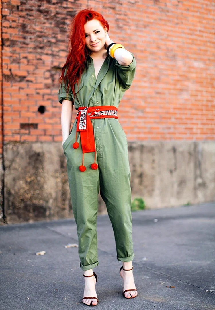 Одежда для рыжеволосых