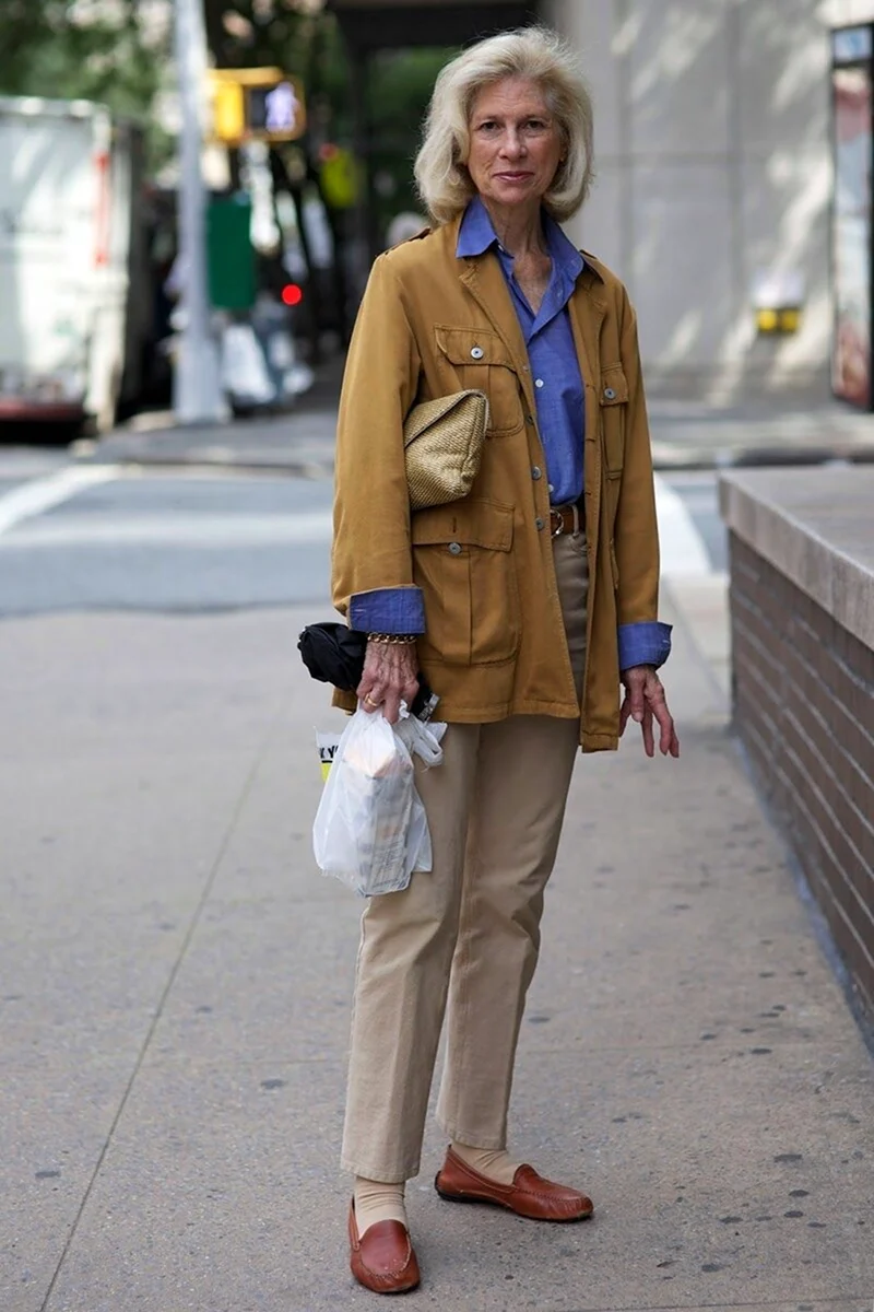 Модная одежда для пожилых женщин