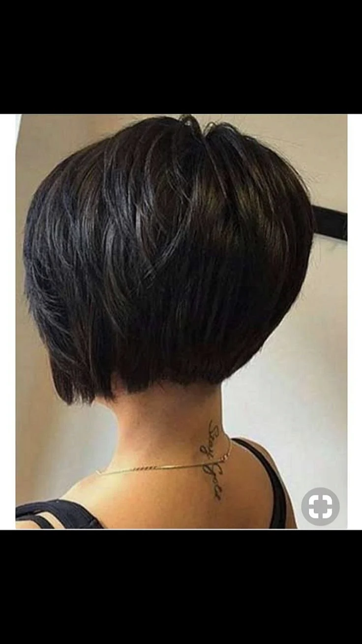 Боб каре затылок