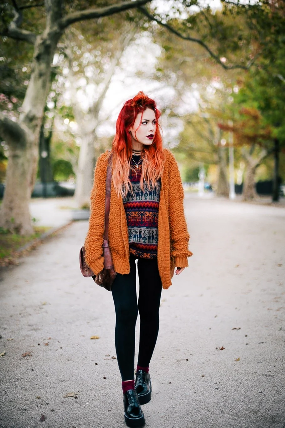 Луанна Перез стиль осень