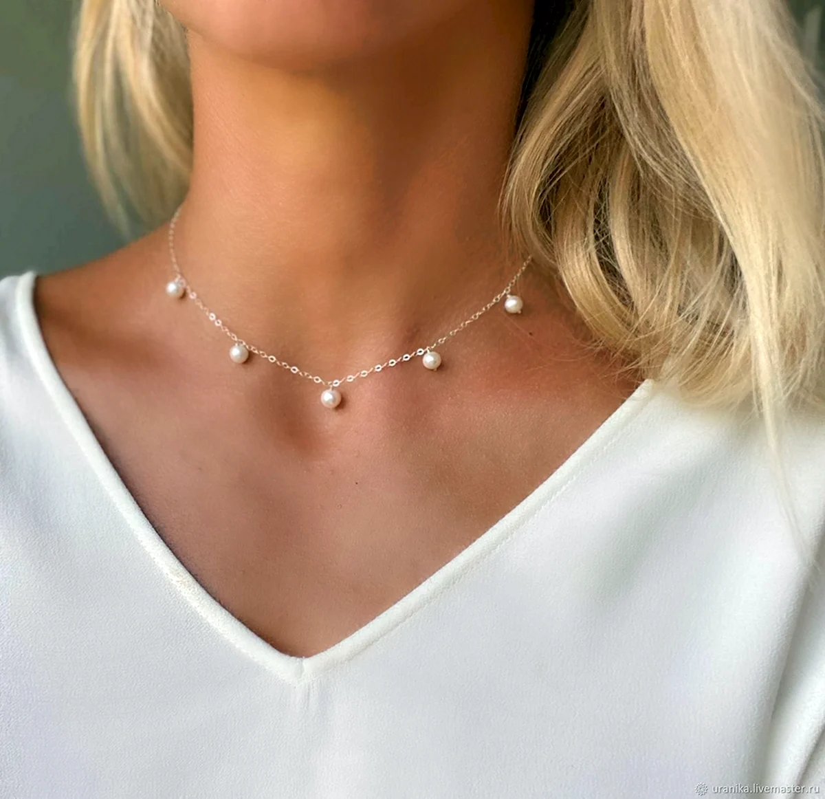 Колье Цепочки