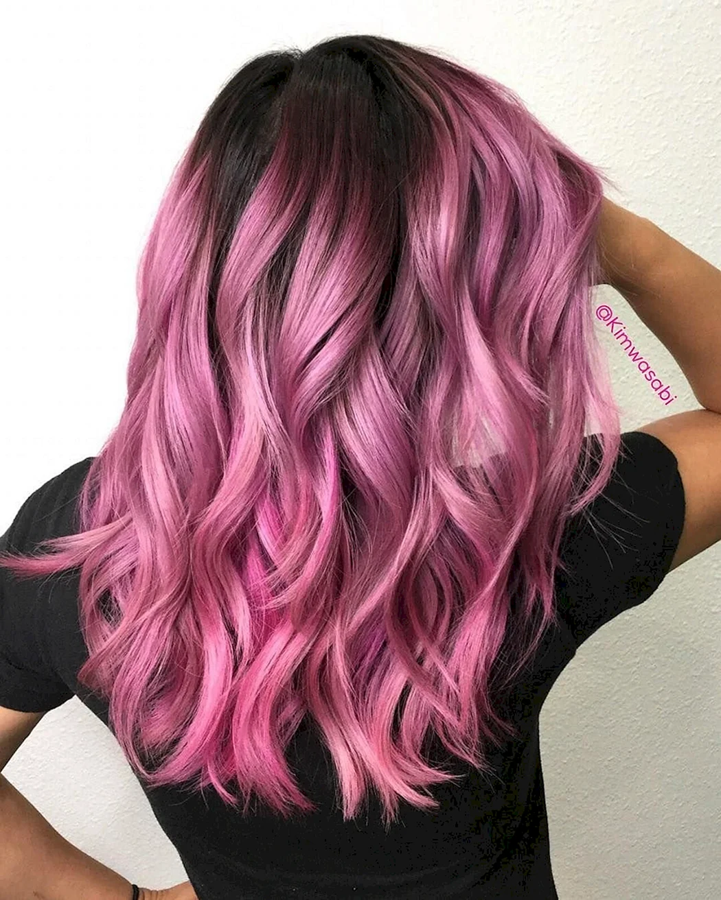 Розовое окрашивание