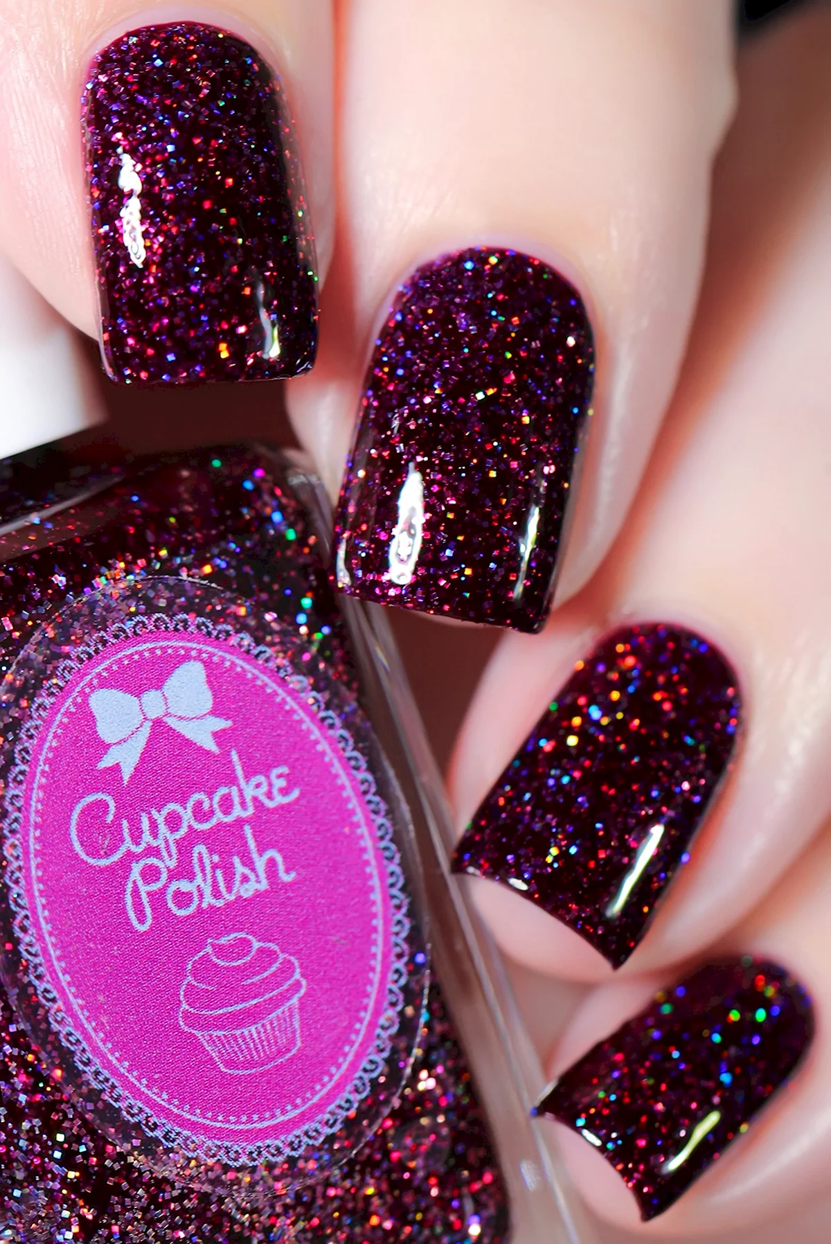 Ногти с блестками