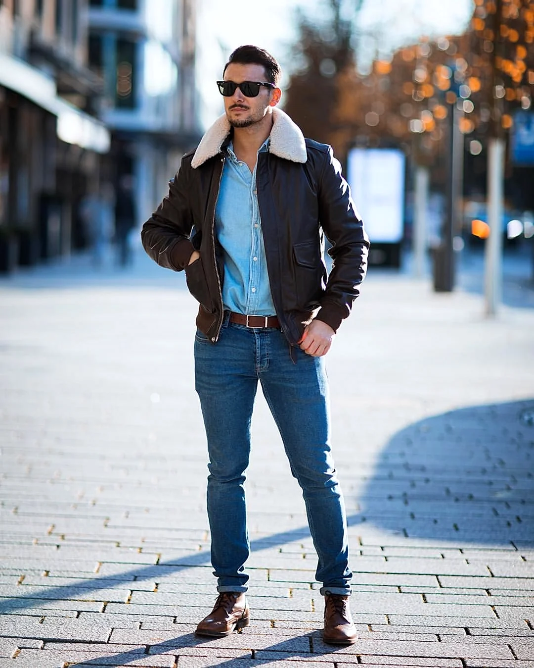 Sandro Aviator Jacket