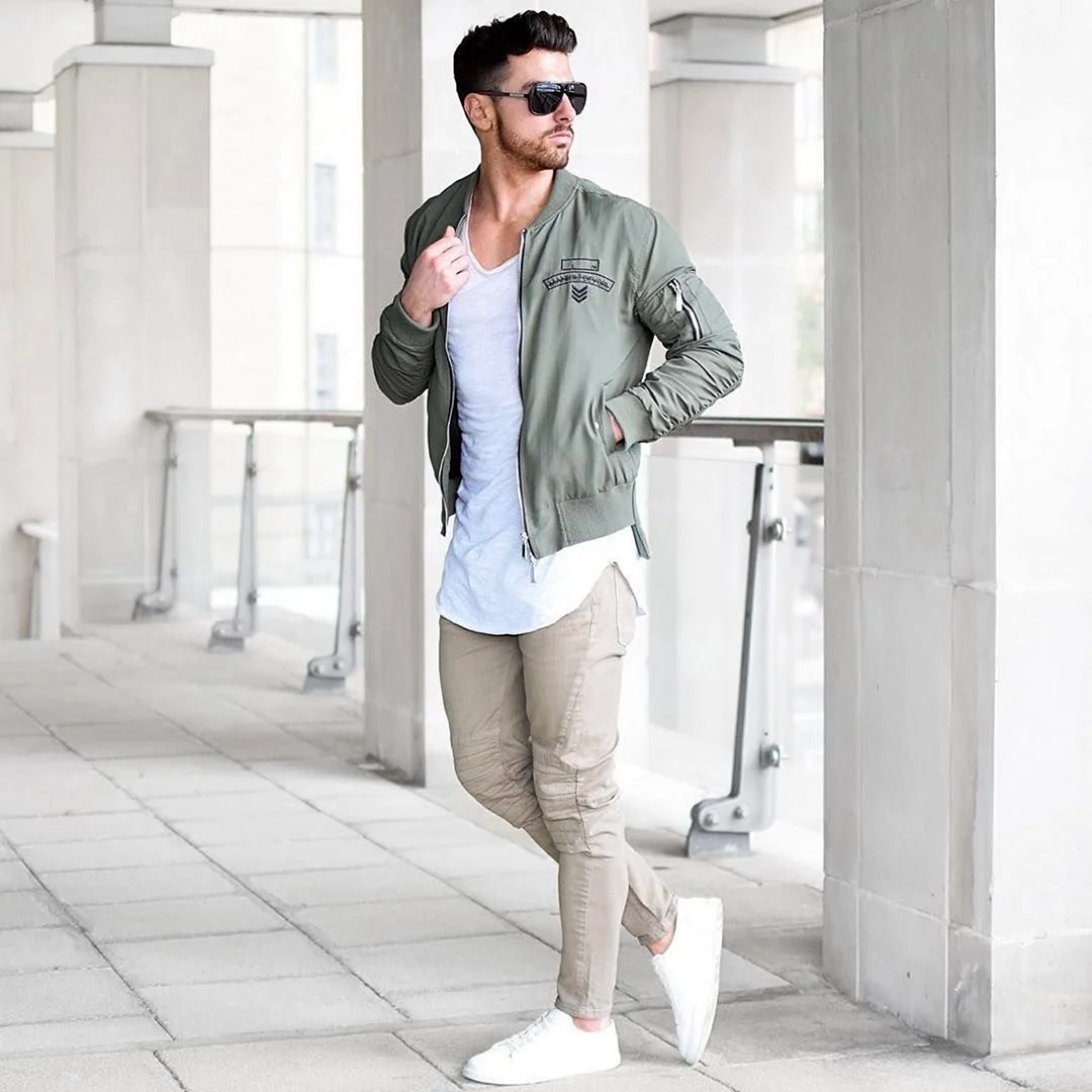 Мужской лук на прогулку