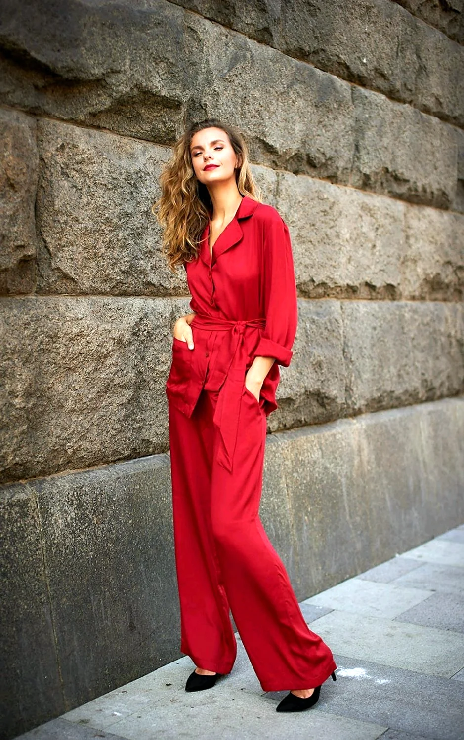 Mango костюм брючный пижамный