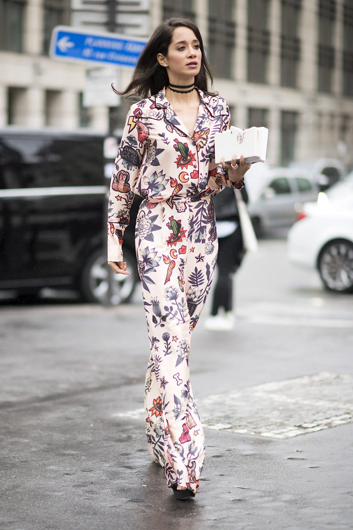 Пижамный костюм стрит стайл