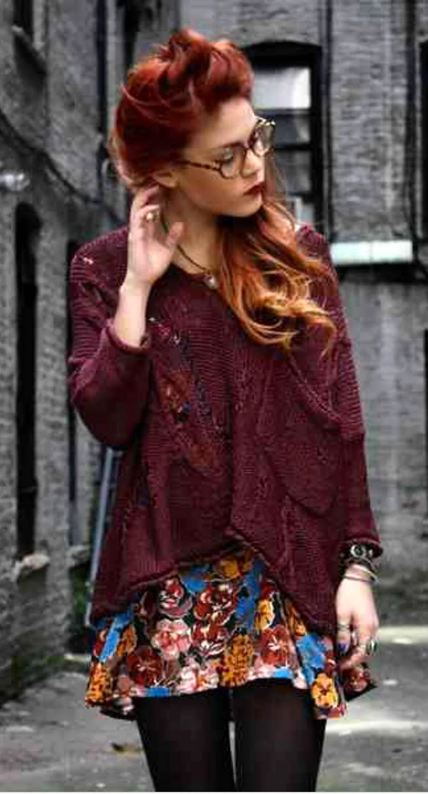 Одежда для рыжеволосых