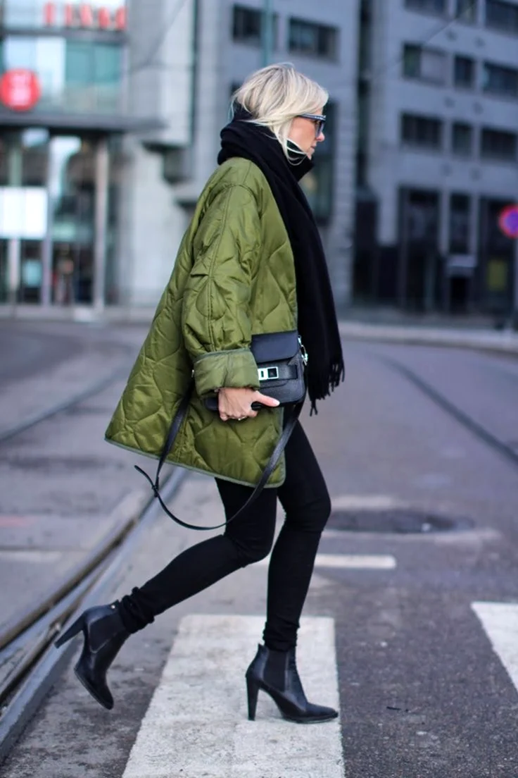 Пуховик кокон стрит стайл 2020