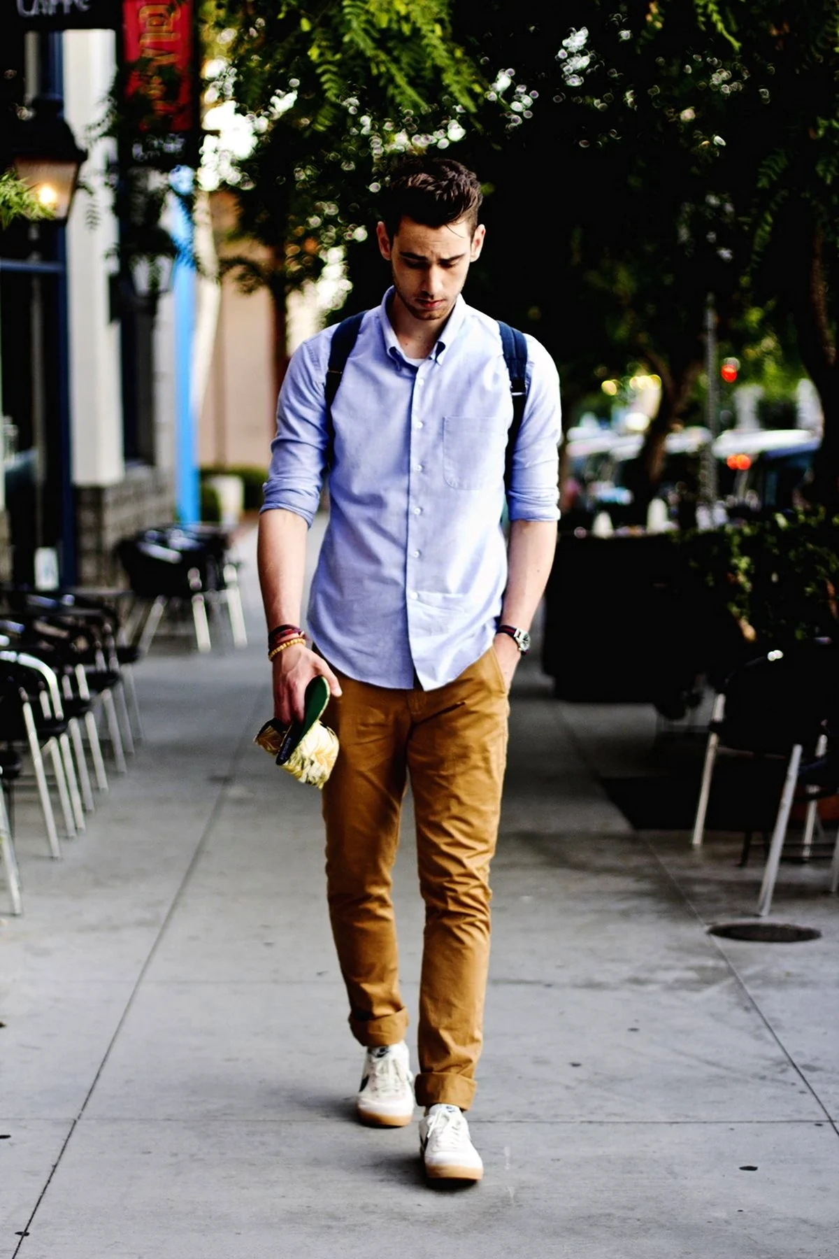 Мужские Луки с рубашкой