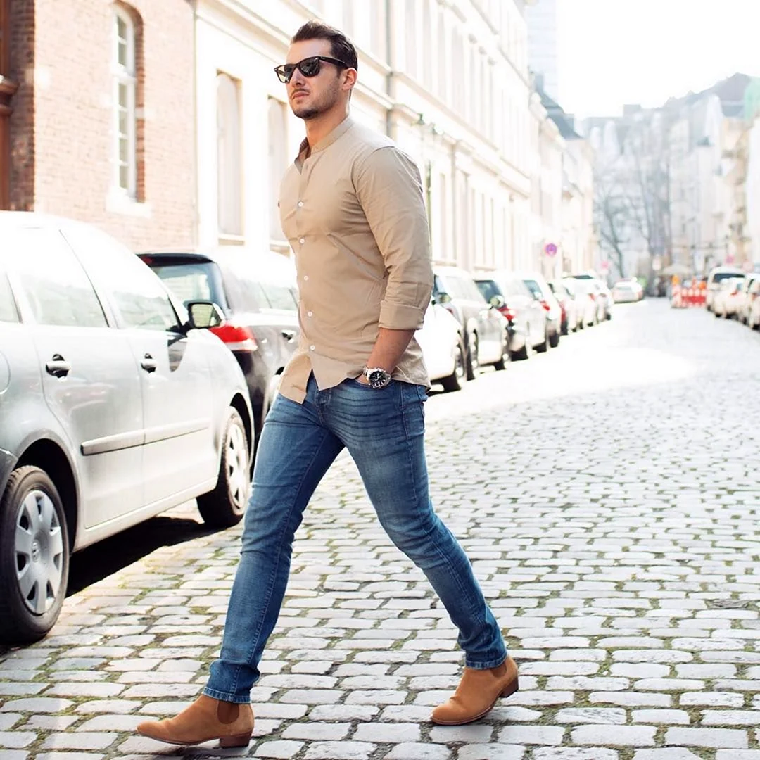 Chelsea Boots Brown мужские Луки