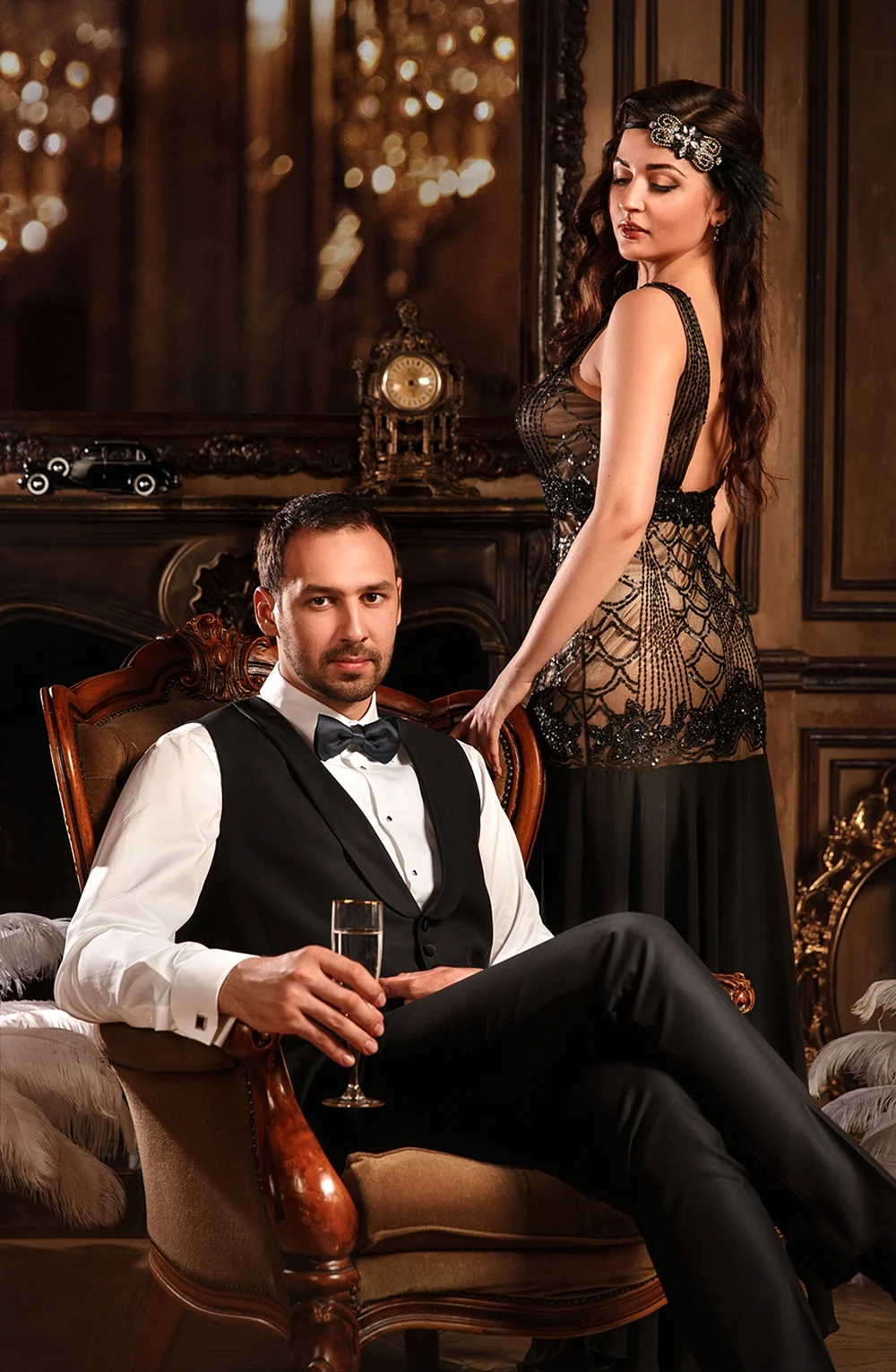 Фотосессия в стиле Великий Гэтсби
