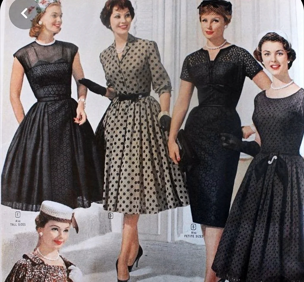 Мода пятидесятых