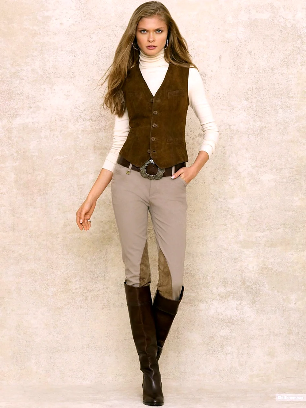 Классический жилет женский Ральф Лорен