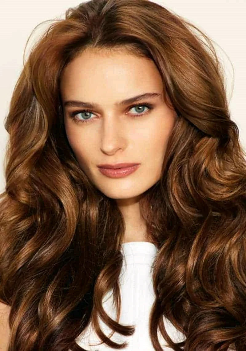 Шоколадно Карамельный цвет волос