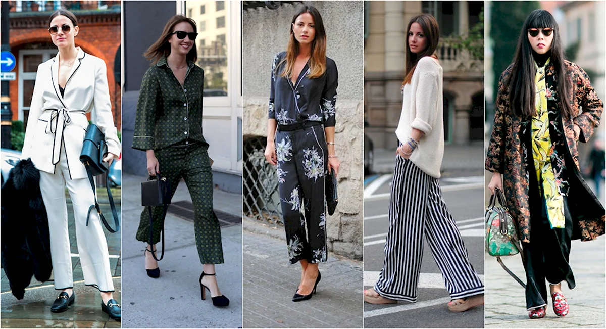 Обувь для пижамного стиля