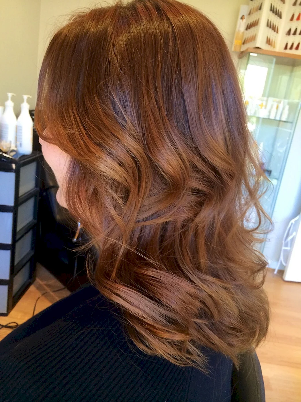 Цвет волос молочный шоколад